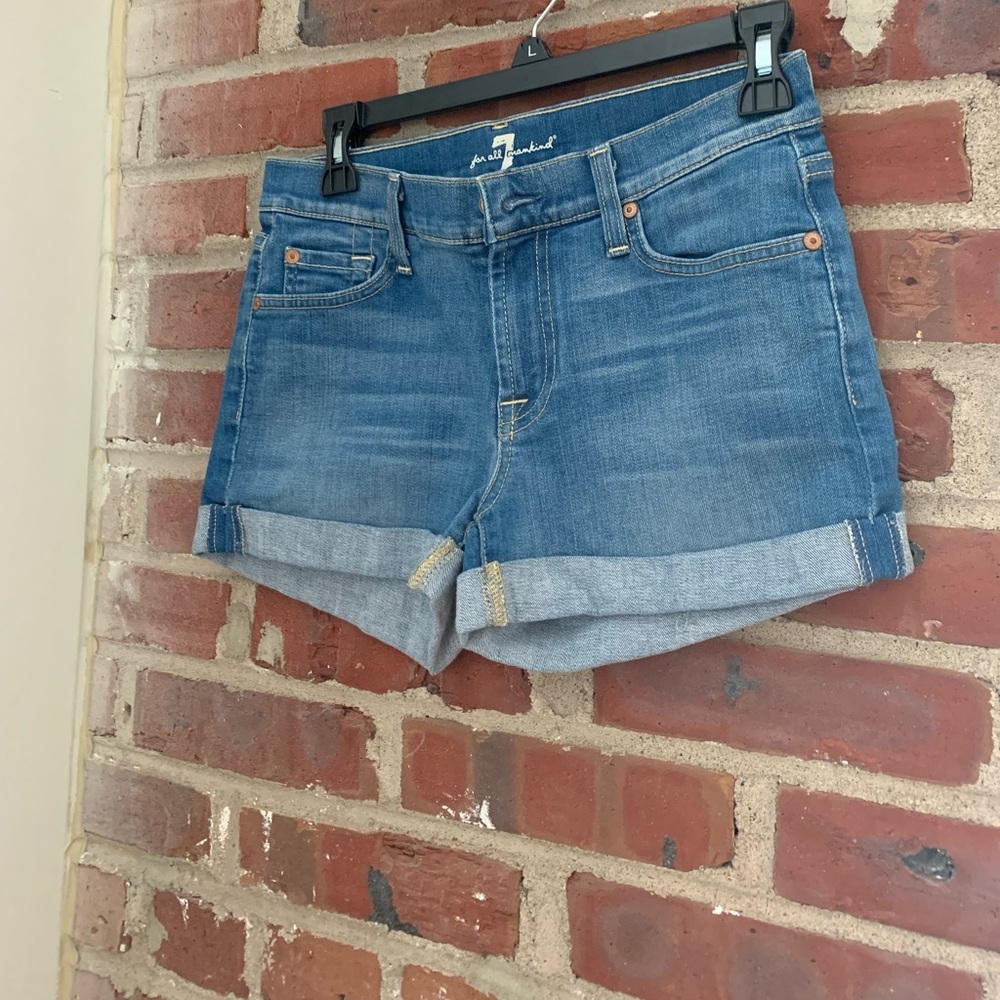 7 for all man kind Jean shorts